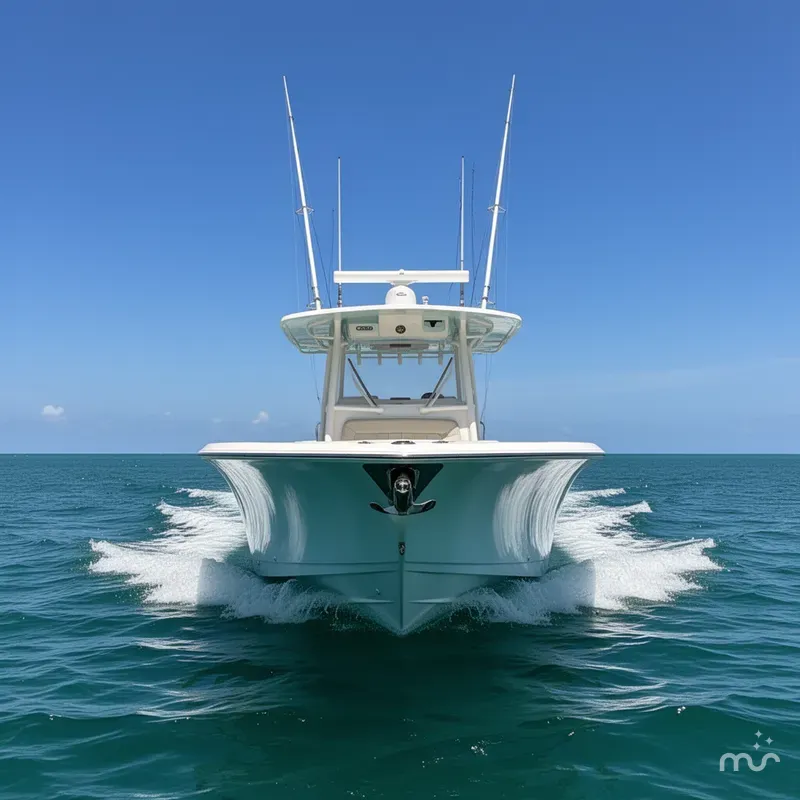 Slide: The Image of Cobia 320 Center Console 2018 - 2