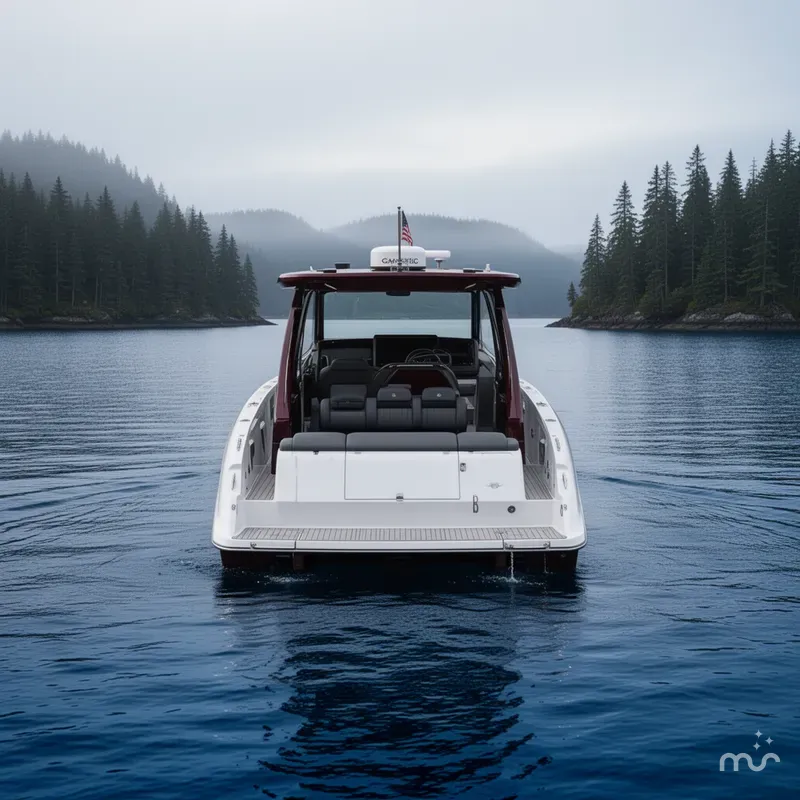 Slide: The Image of Mystic Powerboats M3800 2021 - 3