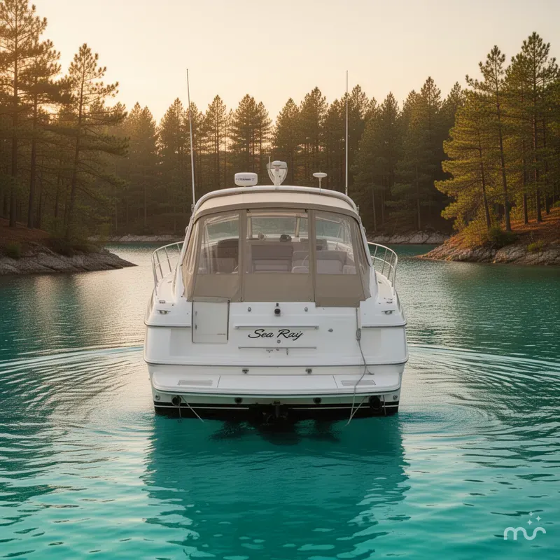Slide: The Image of Sea Ray 380 Sundancer 2001 - 3