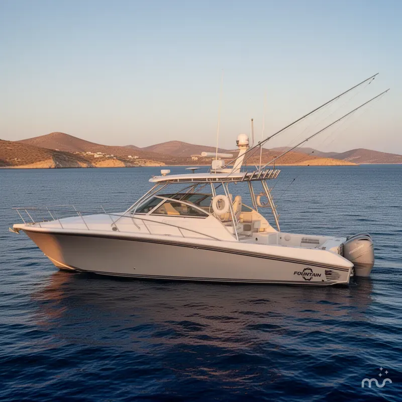 The Image of Fountain 38 Sportfish Cruiser OB 2007 - 0