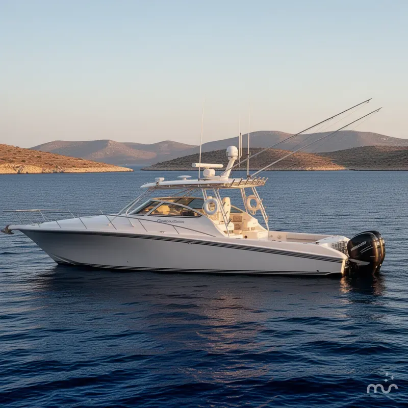 Slide: The Image of Fountain 38 Sportfish Cruiser OB 2007 - 2