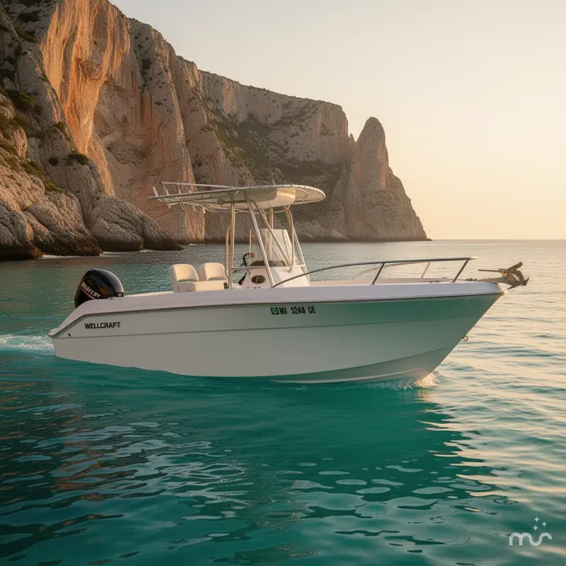 Slide: The Image of Wellcraft 210 Fisherman 2000 - 2