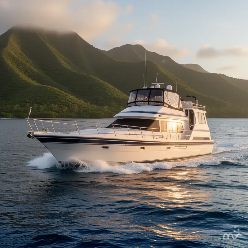Slide: The Image of Spindrift COCKPIT MOTORYACHT 1990 - 2