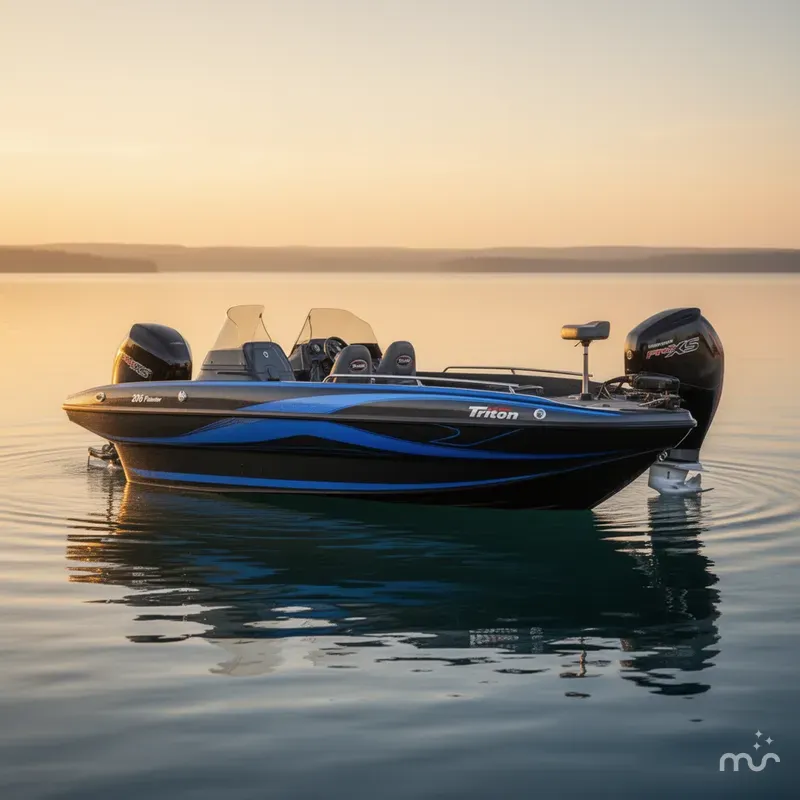 Slide: The Image of Triton 206 Fishunter w/300 Pro-XS 2023 - 1