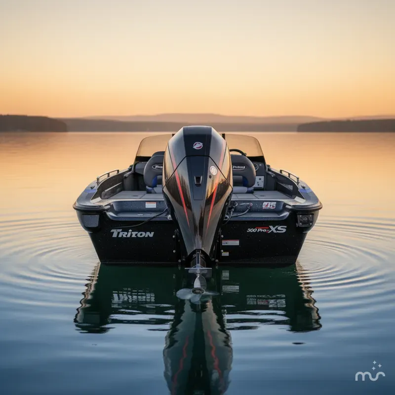 Slide: The Image of Triton 206 Fishunter w/300 Pro-XS 2023 - 2