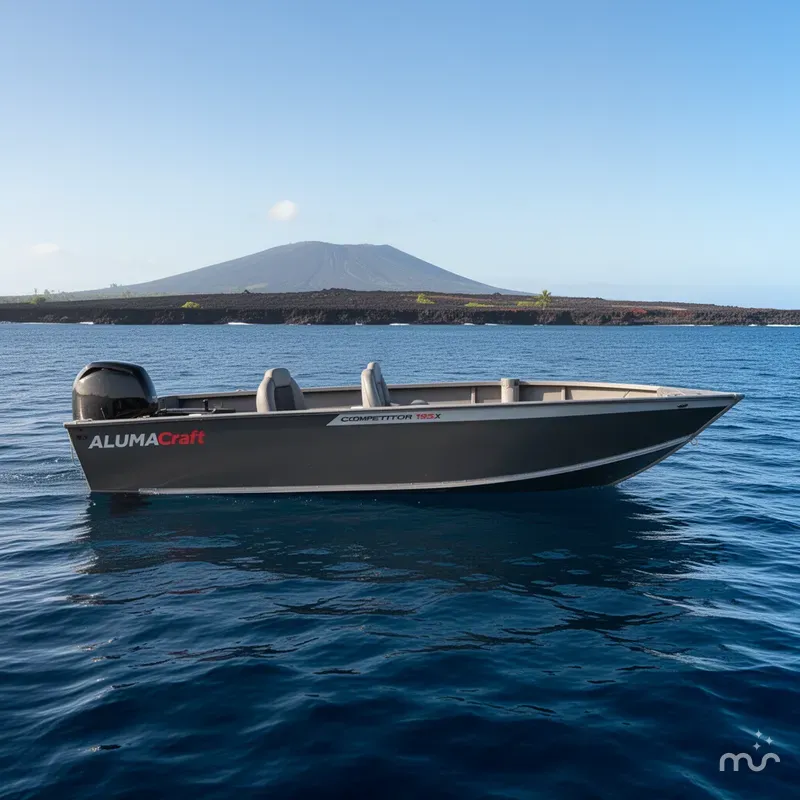 Slide: The Image of Alumacraft Competitor 195X Tiller 2026 - 2