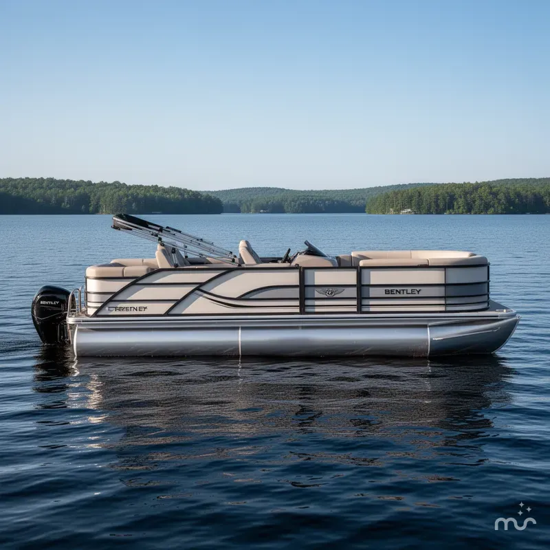 Slide: The Image of Bentley Pontoons Legacy 223 Swingback Triple Tube Pkg 2026 - 2