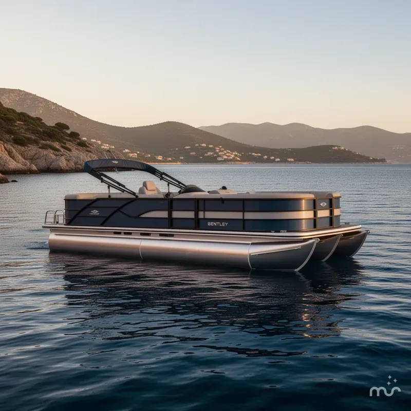 Slide: The Image of Bentley Pontoons Legacy 223 Swingback Triple Tube Pkg 2026 - 2