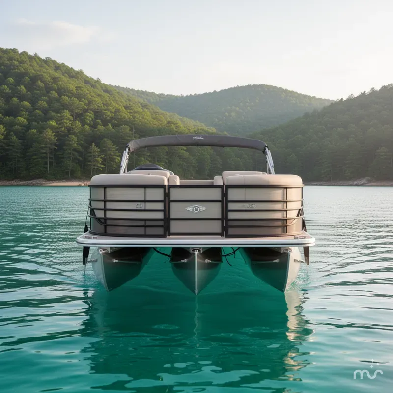 Slide: The Image of Bentley Pontoons Elite 223 Swingback DC Triple Tube Pkg 2026 - 1