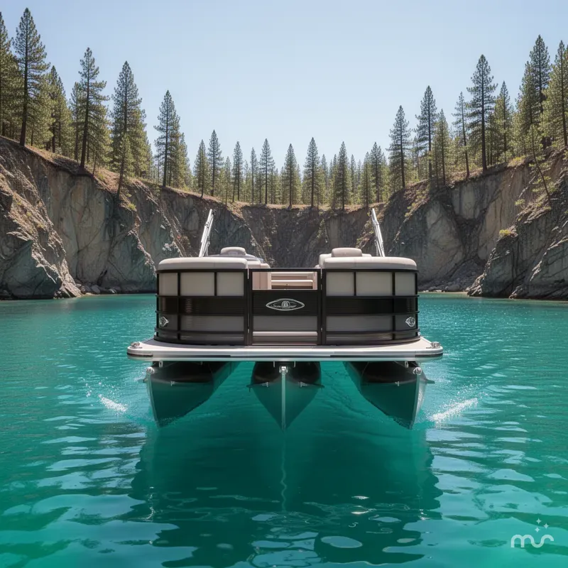 Slide: The Image of Bentley Pontoons Legacy 243 Swingback Ext. Triple Tube Pkg 2026 - 1