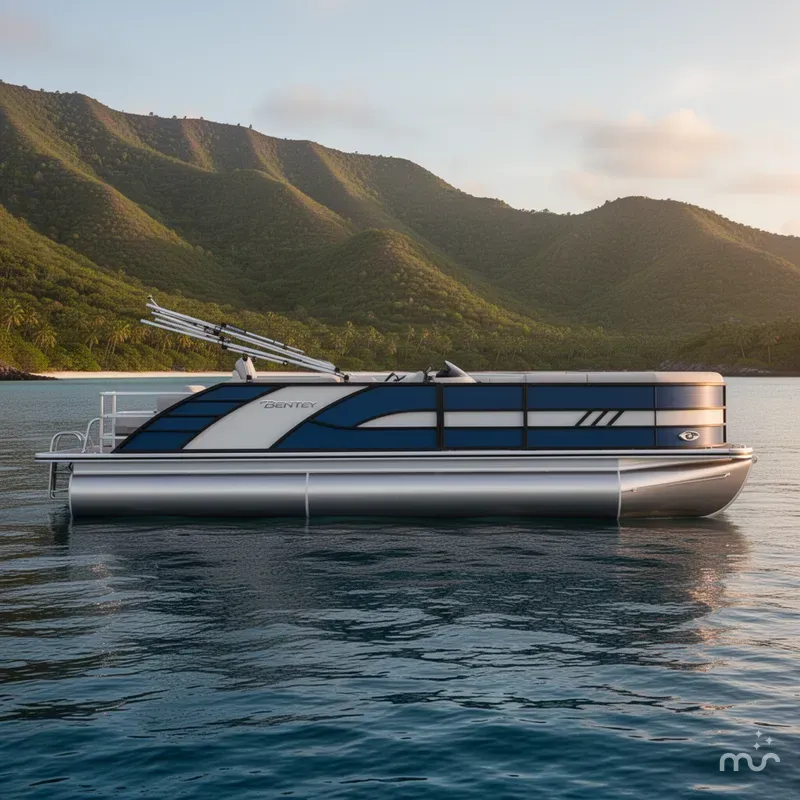 The Image of Bentley Pontoons Elite 223 Swingback DC Triple Tube Pkg 2026 - 0