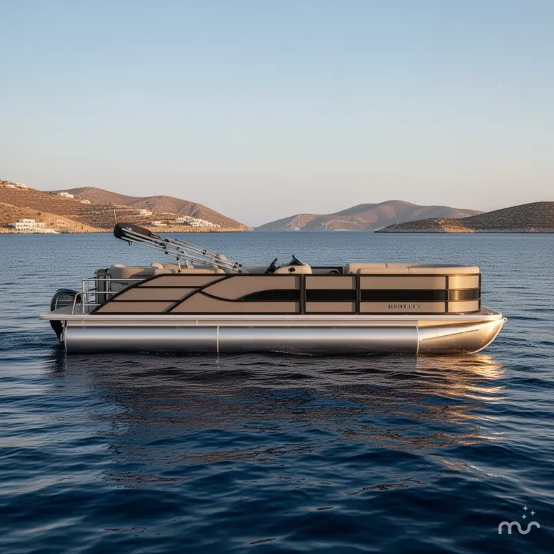 Slide: The Image of Bentley Pontoons Legacy 223 Swingback Triple Tube Pkg 2026 - 2