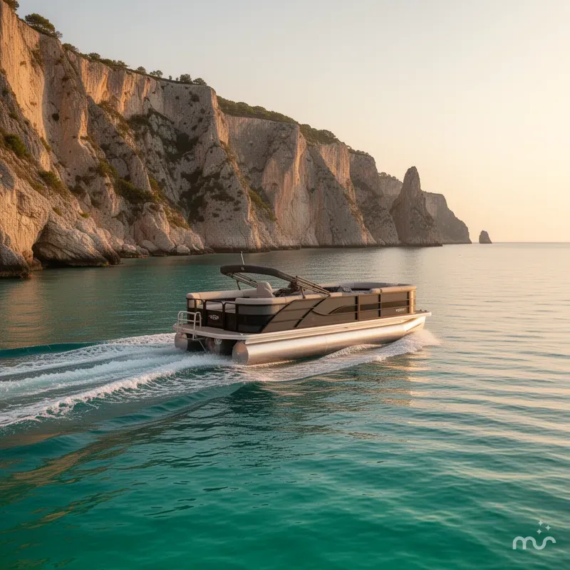 Slide: The Image of Bentley Pontoons Legacy 223 Swingback Triple Tube Pkg 2026 - 2