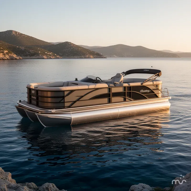 The Image of Bentley Pontoons Elite 223 Swingback DC Triple Tube Pkg 2026 - 0