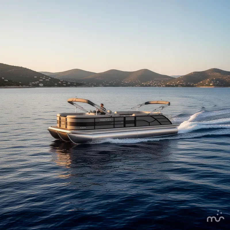 Slide: The Image of Bentley Pontoons Legacy 223 Swingback Triple Tube Pkg 2026 - 1