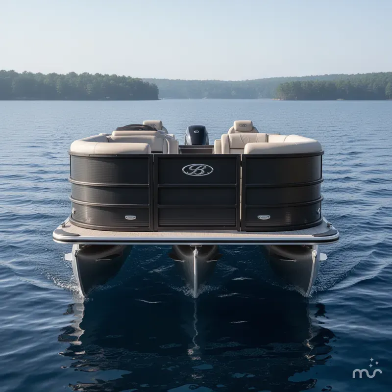 Slide: The Image of Bentley Pontoons Legacy 223 Swingback Triple Tube Pkg 2026 - 1