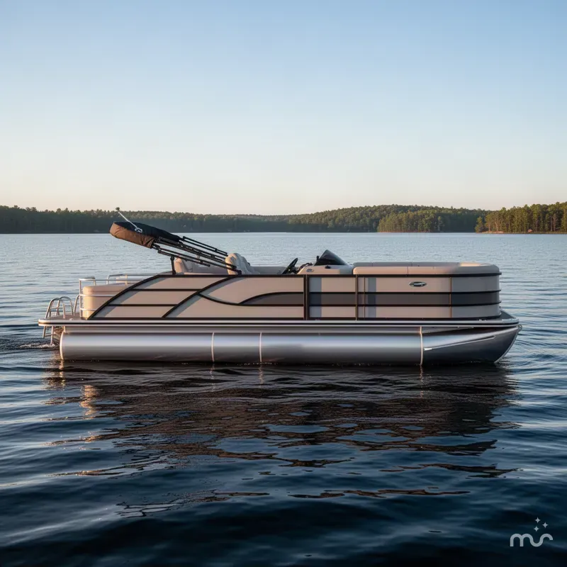 Slide: The Image of Bentley Pontoons Legacy 223 Swingback Triple Tube Pkg 2026 - 2