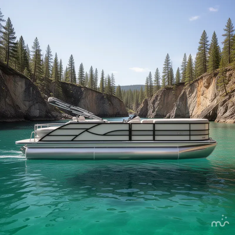 Slide: The Image of Bentley Pontoons Legacy 223 QSB Triple Tube Pkg 2026 - 2