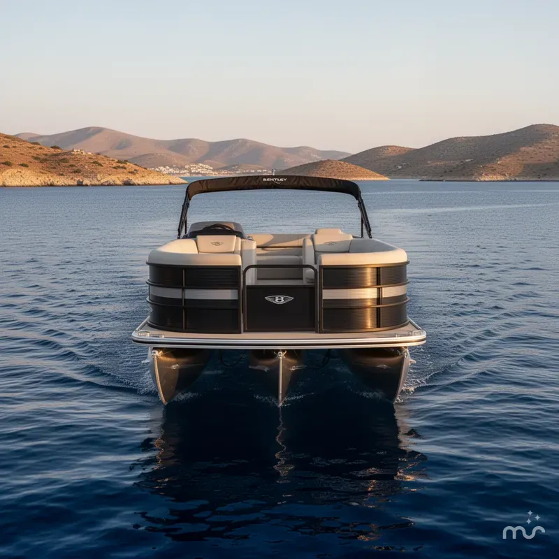 Slide: The Image of Bentley Pontoons Legacy 243 Swingback Ext. Triple Tube Pkg 2026 - 1