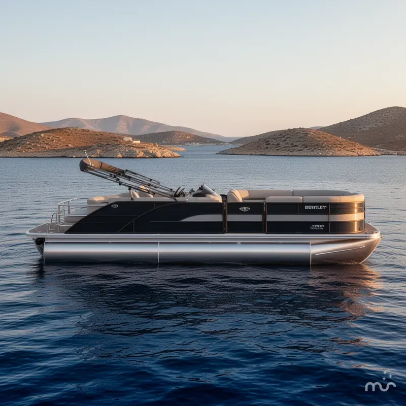 Slide: The Image of Bentley Pontoons Legacy 243 Swingback Ext. Triple Tube Pkg 2026 - 2