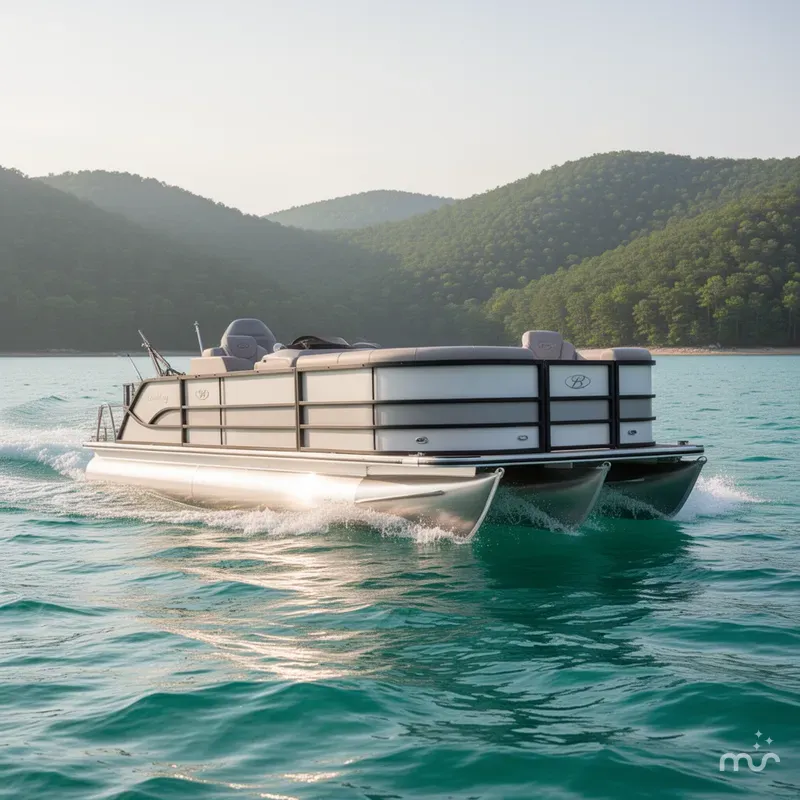Slide: The Image of Bentley Pontoons Legacy 223 Swingback Triple Tube Pkg 2026 - 2