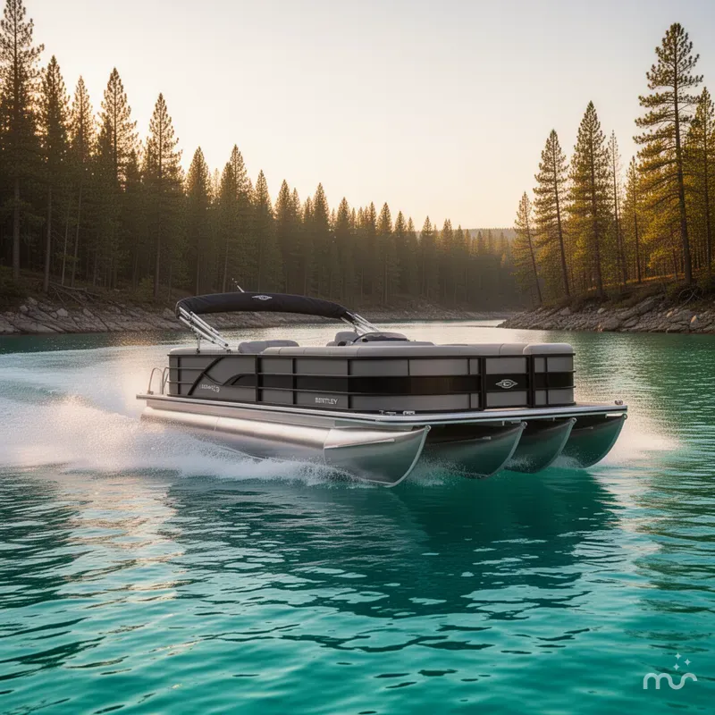 The Image of Bentley Pontoons Legacy 223 Navigator Triple Tube Pkg 2026 - 0