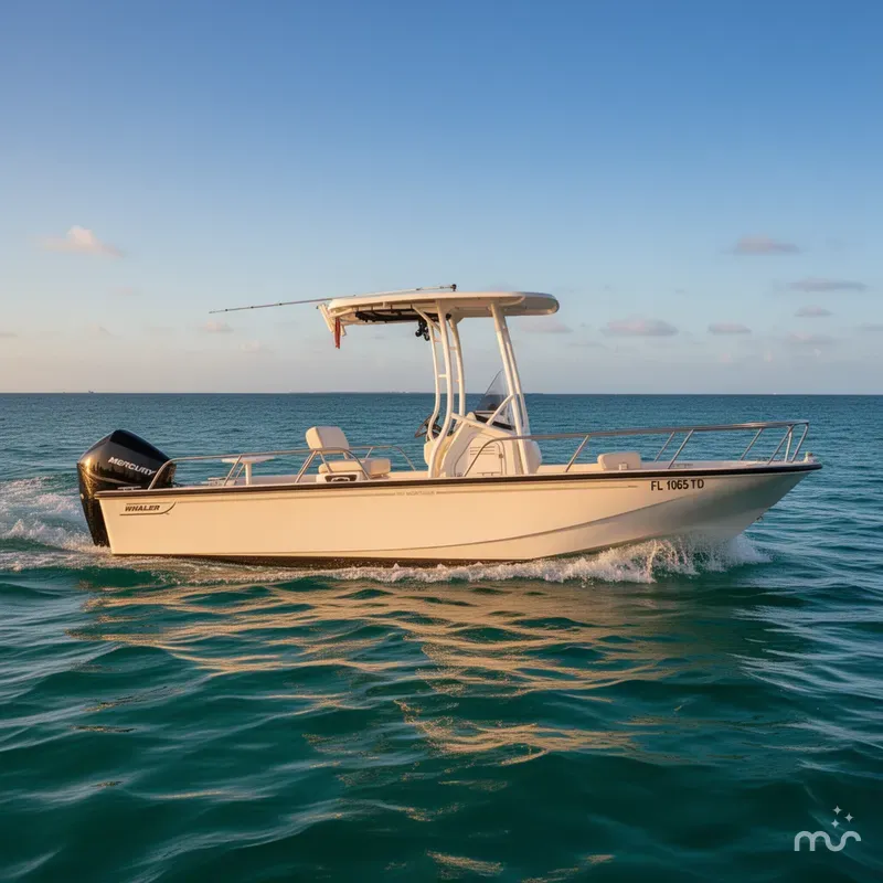 Slide: The Image of Boston Whaler 210 Montauk 2022 - 4
