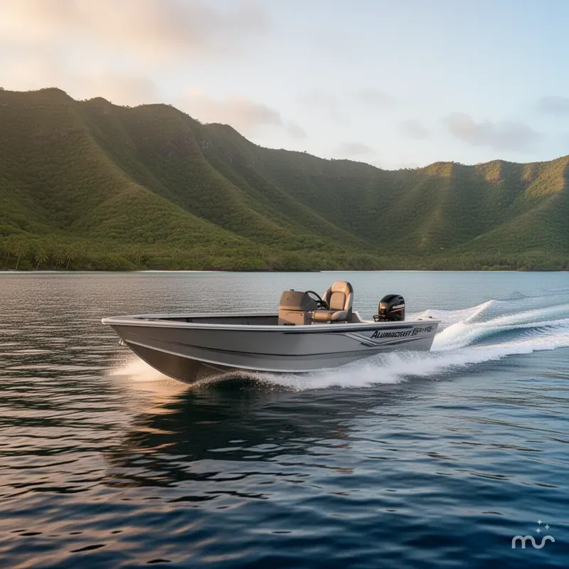 Slide: The Image of Alumacraft Classic 165 Tiller 2026 - 2