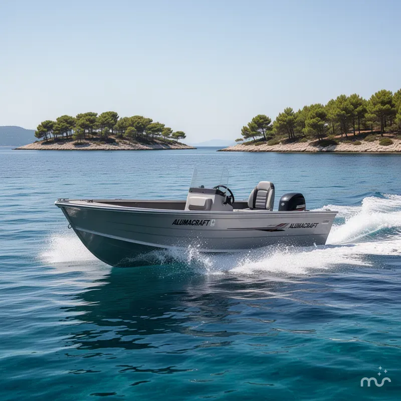 Slide: The Image of Alumacraft Classic 165 Tiller 2026 - 1