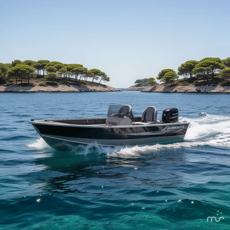 Slide: The Image of Alumacraft Classic 165 Tiller 2026 - 2