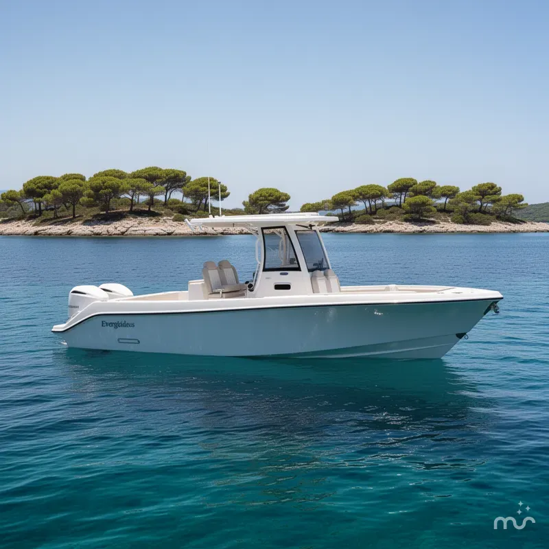 Slide: The Image of Everglades 285 Center Console 2026 - 2