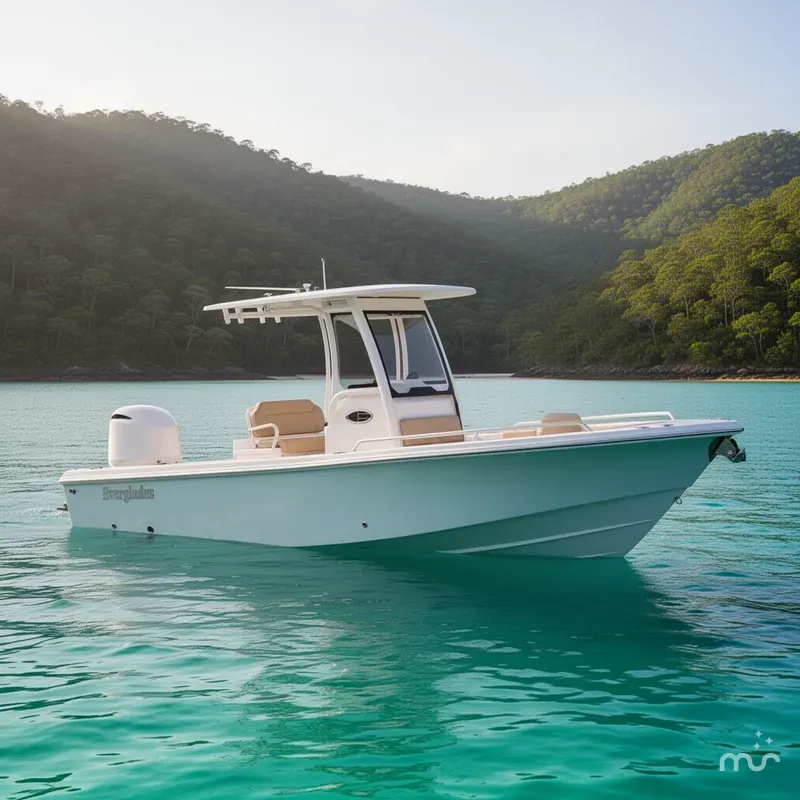 Slide: The Image of Everglades 253 Center Console 2026 - 2