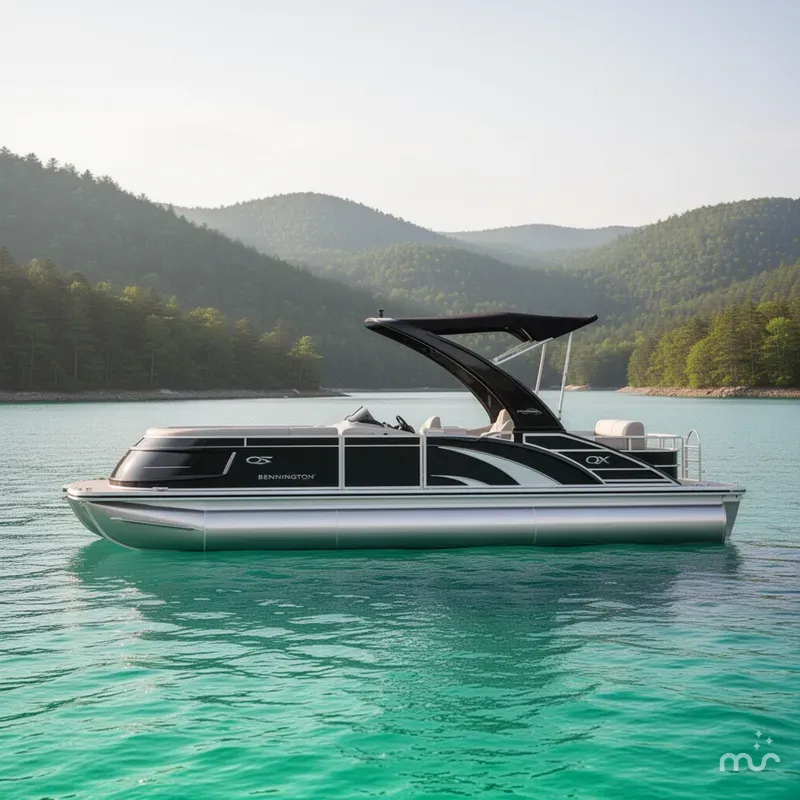 Slide: The Image of Bennington QX Swingback 25 QXSBA Tritoon 2026 - 2