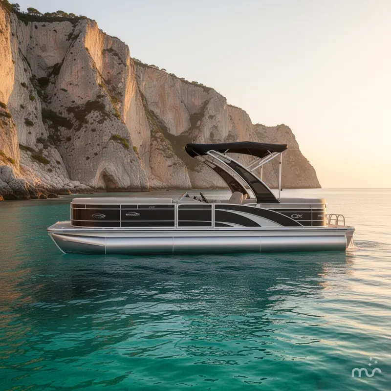 Slide: The Image of Bennington QX Swingback 25 QXSBA Tritoon 2026 - 2