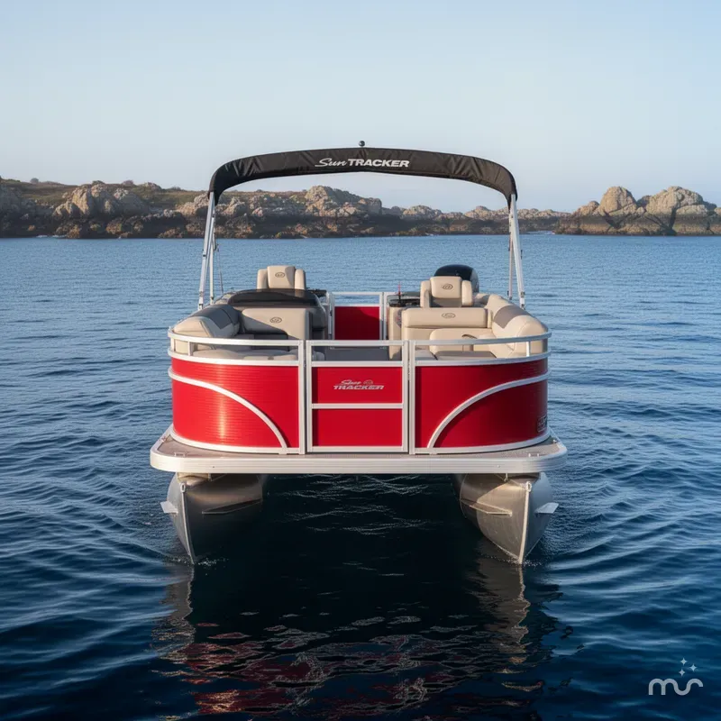 Slide: The Image of Sun Tracker Fishin' Barge 22 DLX 2026 - 3