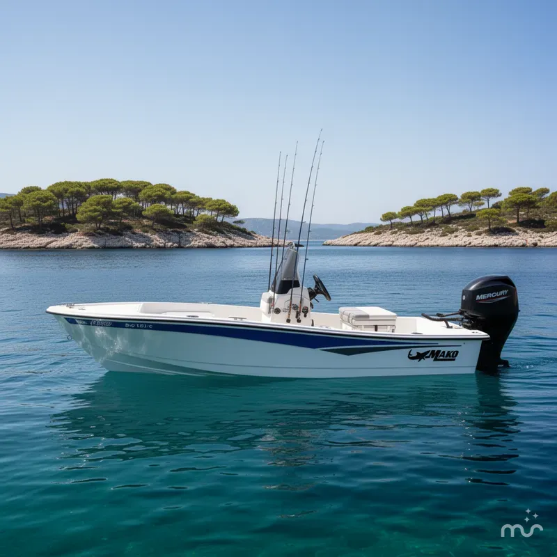 Slide: The Image of Mako Pro Skiff 15 CC 2026 - 2