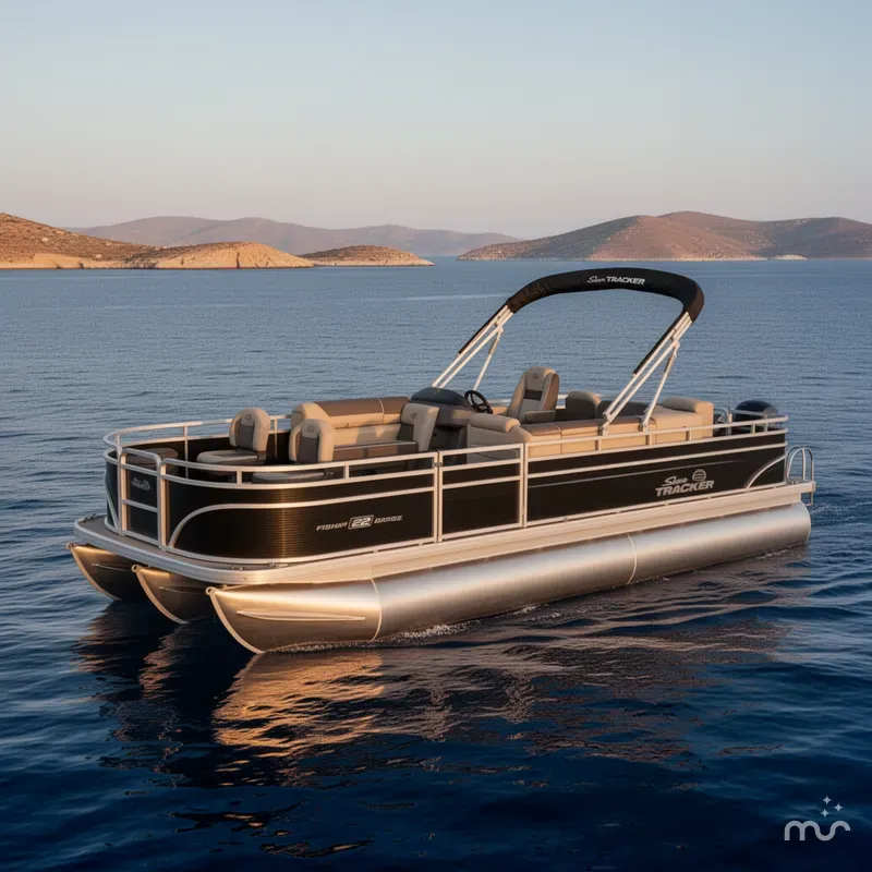 The Image of Sun Tracker Fishin' Barge 22 DLX 2026 - 0