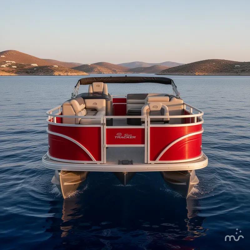 Slide: The Image of Sun Tracker Fishin' Barge 22 DLX 2026 - 3