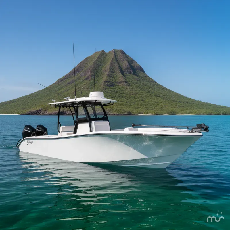 Slide: The Image of Yellowfin 32 Offshore 2023 - 2