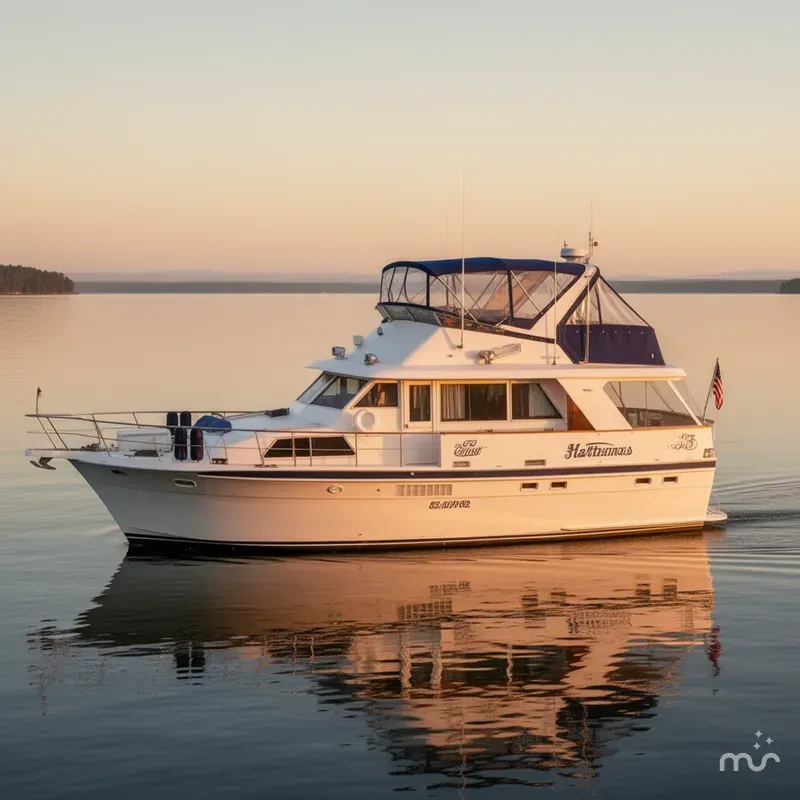 Slide: The Image of Hatteras 53 Motor Yacht 1978 - 2