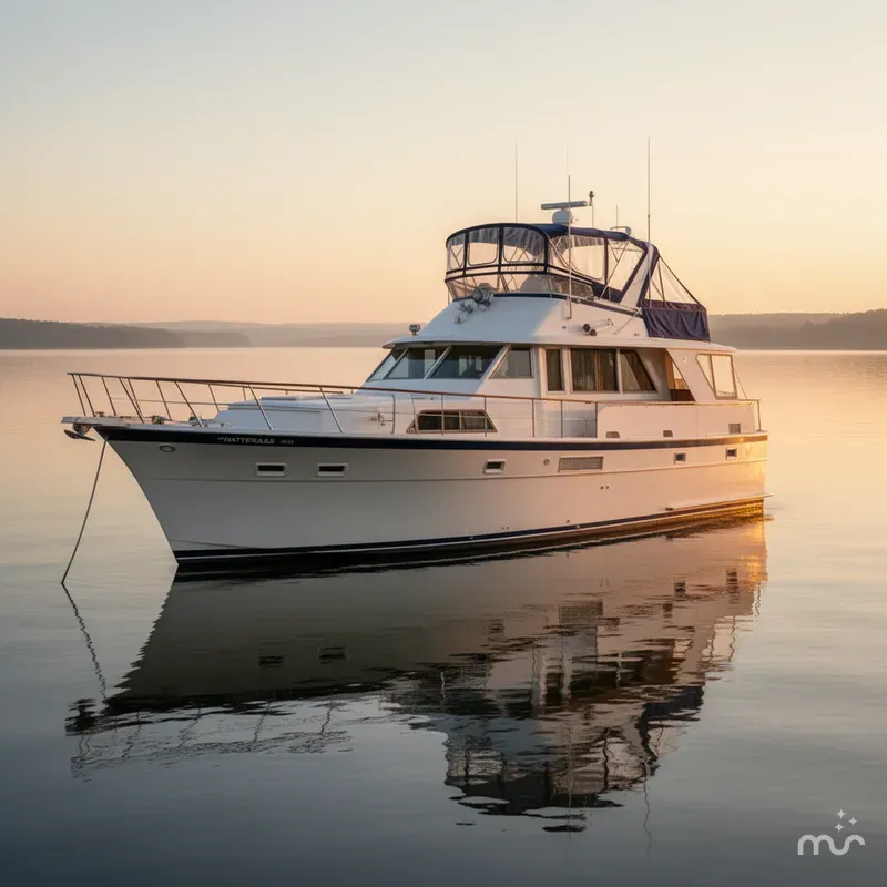 Slide: The Image of Hatteras 53 Motor Yacht 1978 - 4