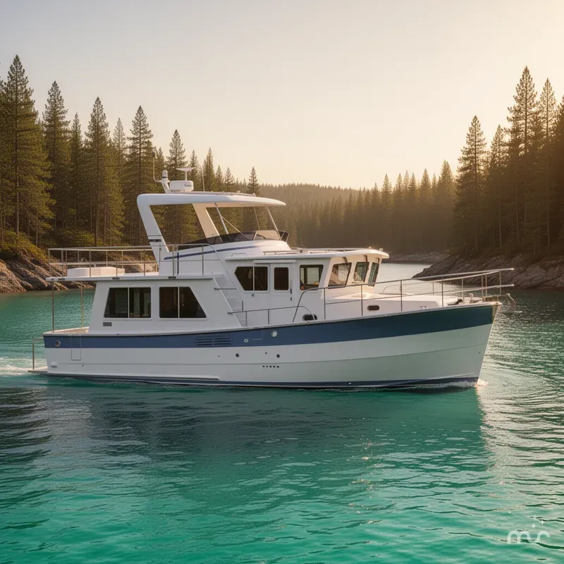 Slide: The Image of Helmsman Trawlers 43E PILOTHOUSE 2024 - 2
