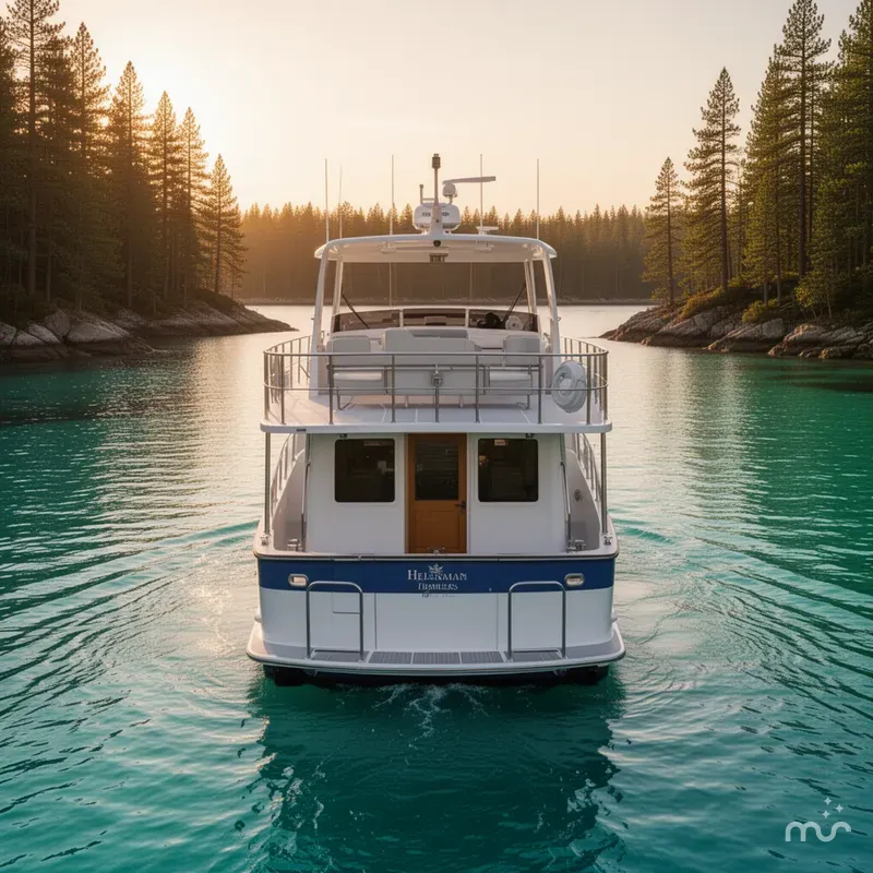 Slide: The Image of Helmsman Trawlers 43E PILOTHOUSE 2024 - 3