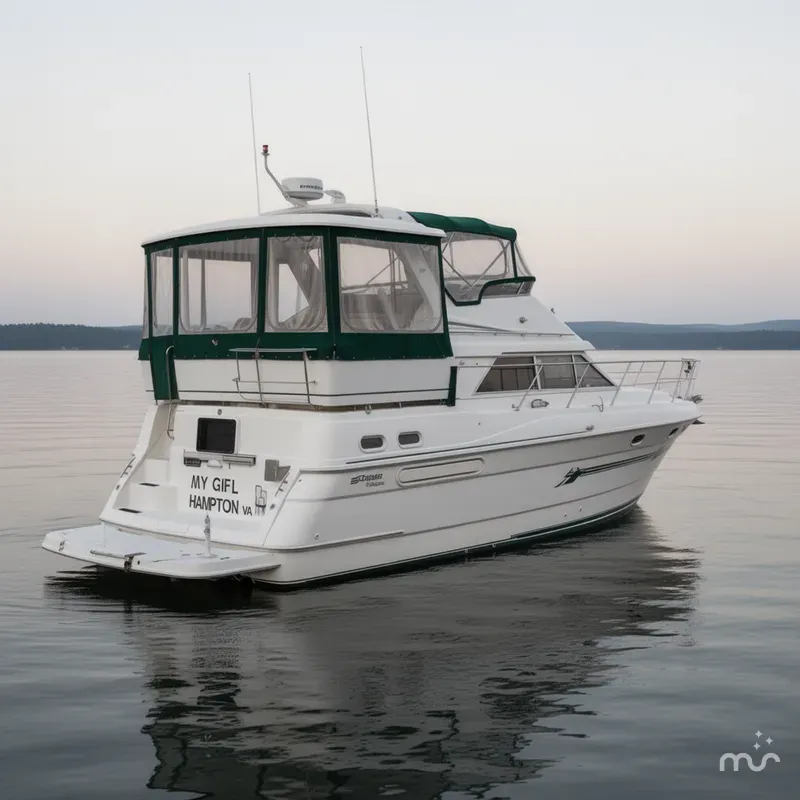 Slide: The Image of Cruisers 3650 Aft Cabin 1997 - 0