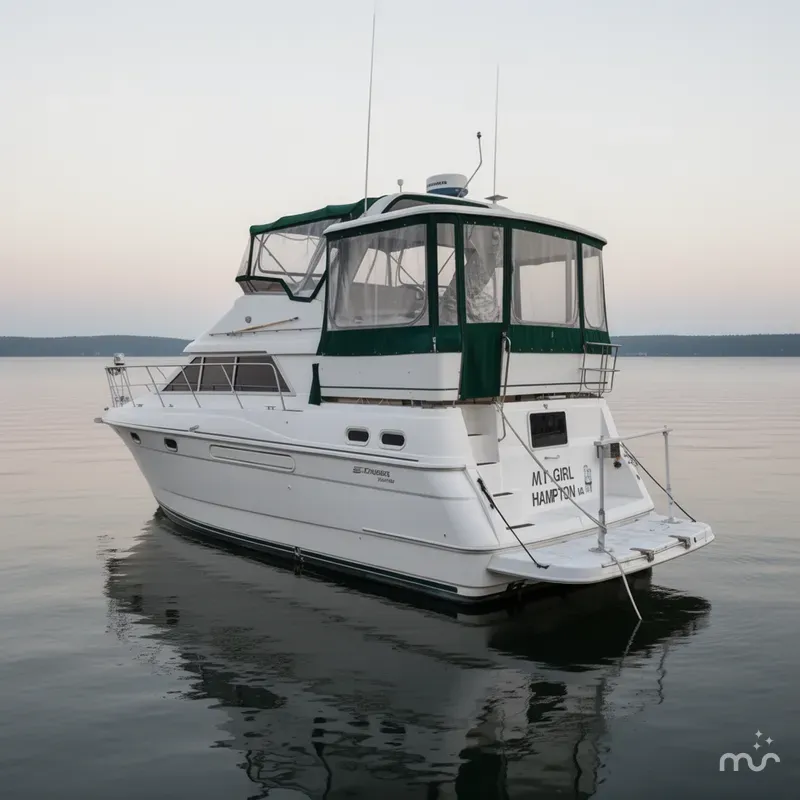 Slide: The Image of Cruisers 3650 Aft Cabin 1997 - 1