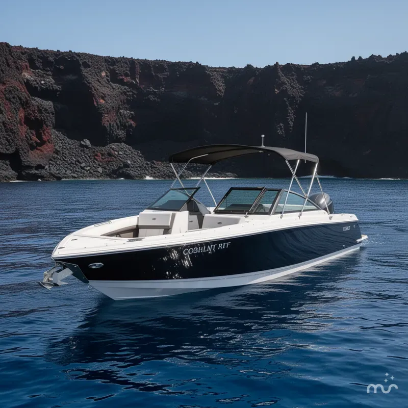 Slide: The Image of Cobalt R4 Outboard 2022 - 2