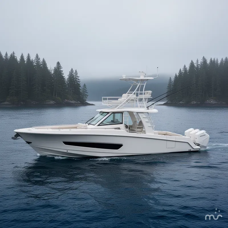 Slide: The Image of Boston Whaler 420 Outrage 2022 - 2