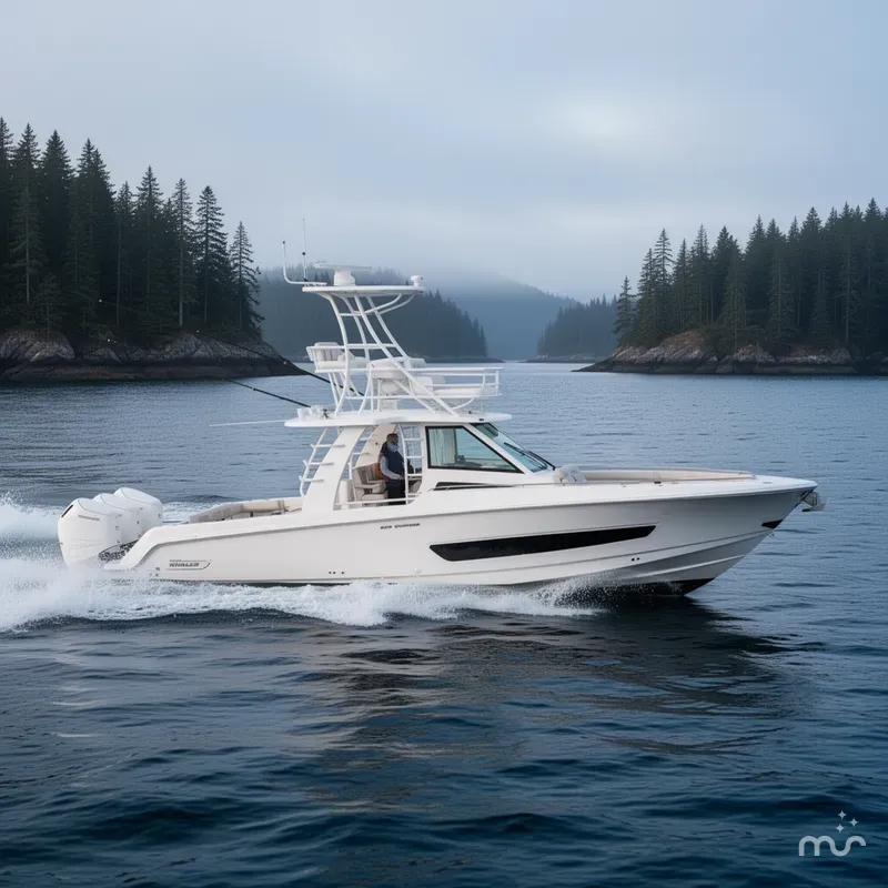 Slide: The Image of Boston Whaler 420 Outrage 2022 - 4