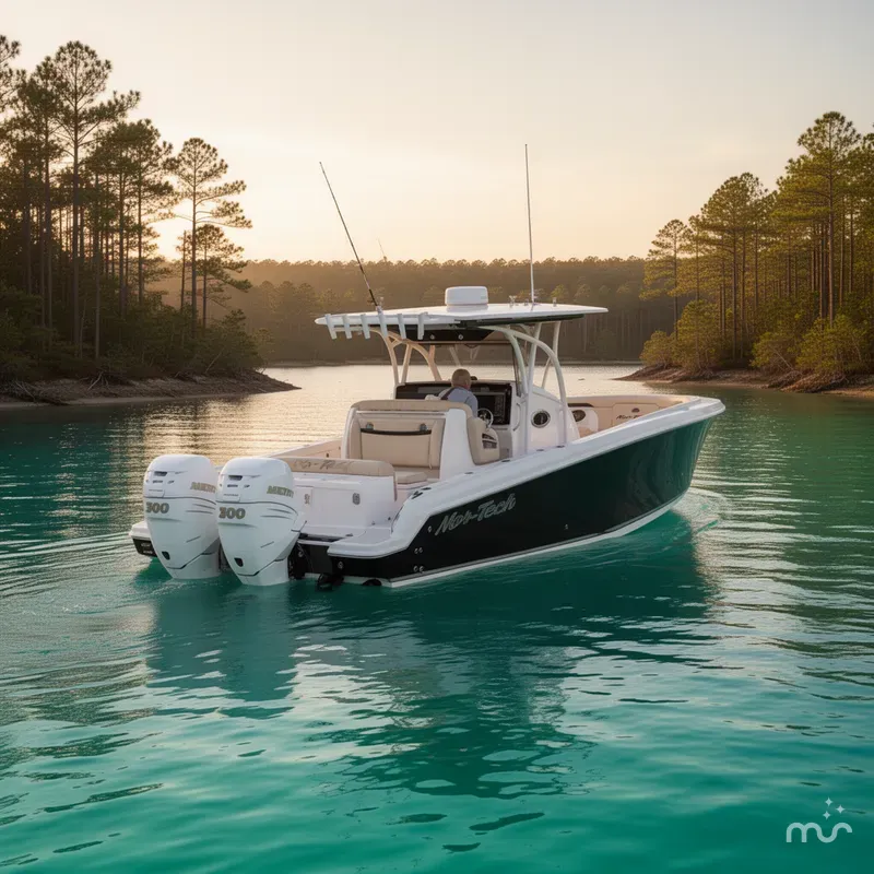 Slide: The Image of Nor-Tech 340 Sport Center Console 2012 - 3