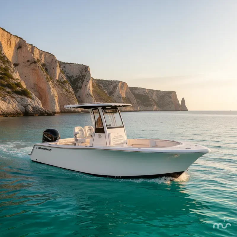 Slide: The Image of Sportsman Open 232 Center Console 2026 - 2
